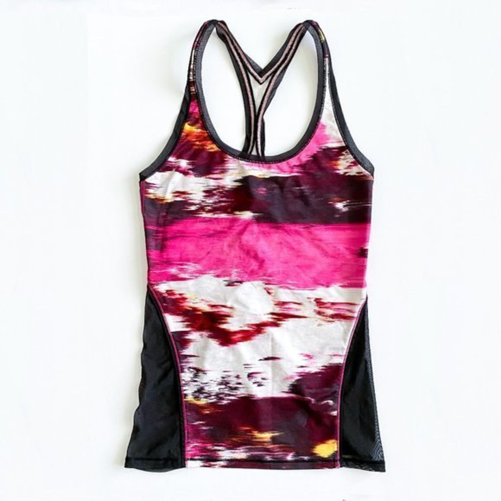 Lululemon Mesh‎ Back Racerback Tank